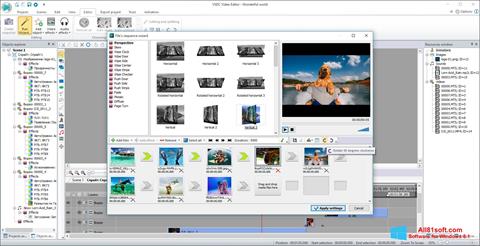 Ekrano kopija VSDC Free Video Editor Windows 8.1