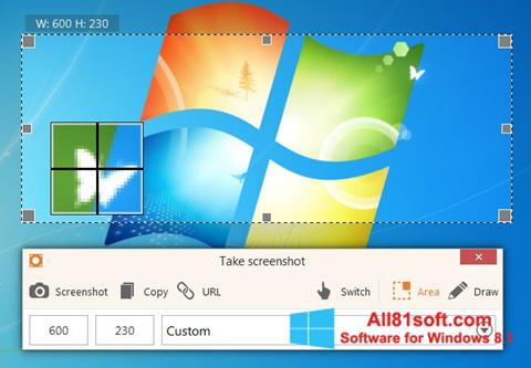 Ekrano kopija ScreenShot Windows 8.1