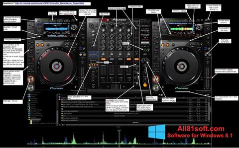 Ekrano kopija Virtual DJ Windows 8.1