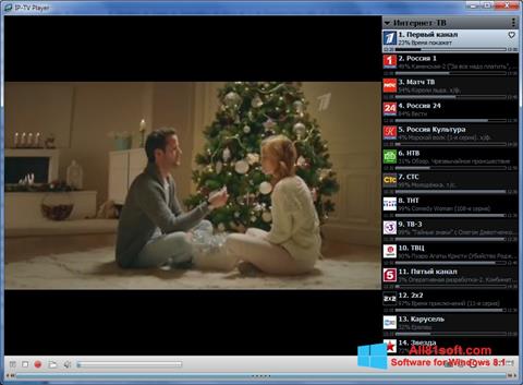 Ekrano kopija IP-TV Player Windows 8.1