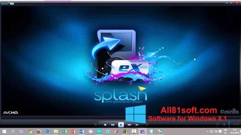 Ekrano kopija Splash PRO EX Windows 8.1