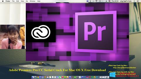 Ekrano kopija Adobe Premiere Pro CC Windows 8.1