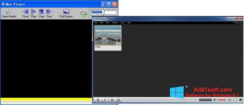 Ekrano kopija MP4 Player Windows 8.1