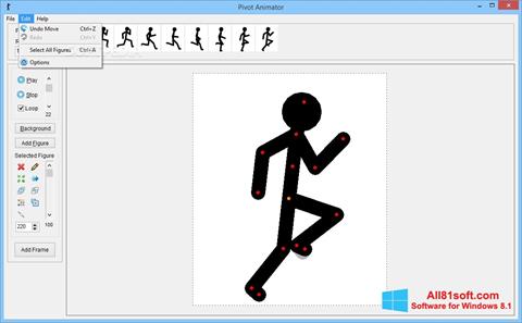 Ekrano kopija Pivot Animator Windows 8.1