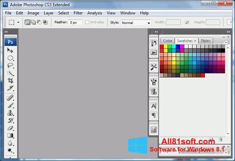 Ekrano kopija Photoshop Elements Windows 8.1